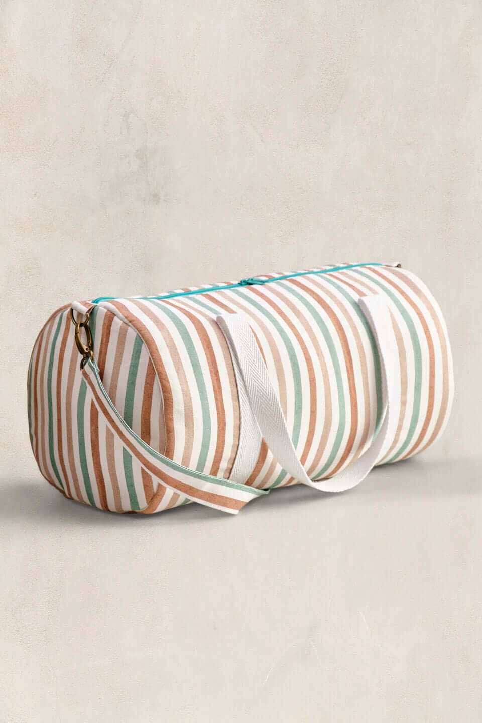 Bolsa de deporte Riviera Stripe · Especial regalo mujer con sus iniciales para Navidad