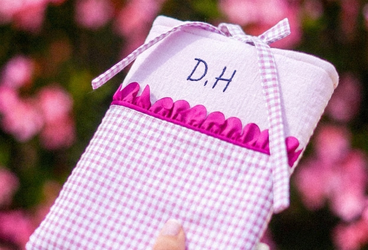 Funda Kindle Lavander Vichy · Personalizada