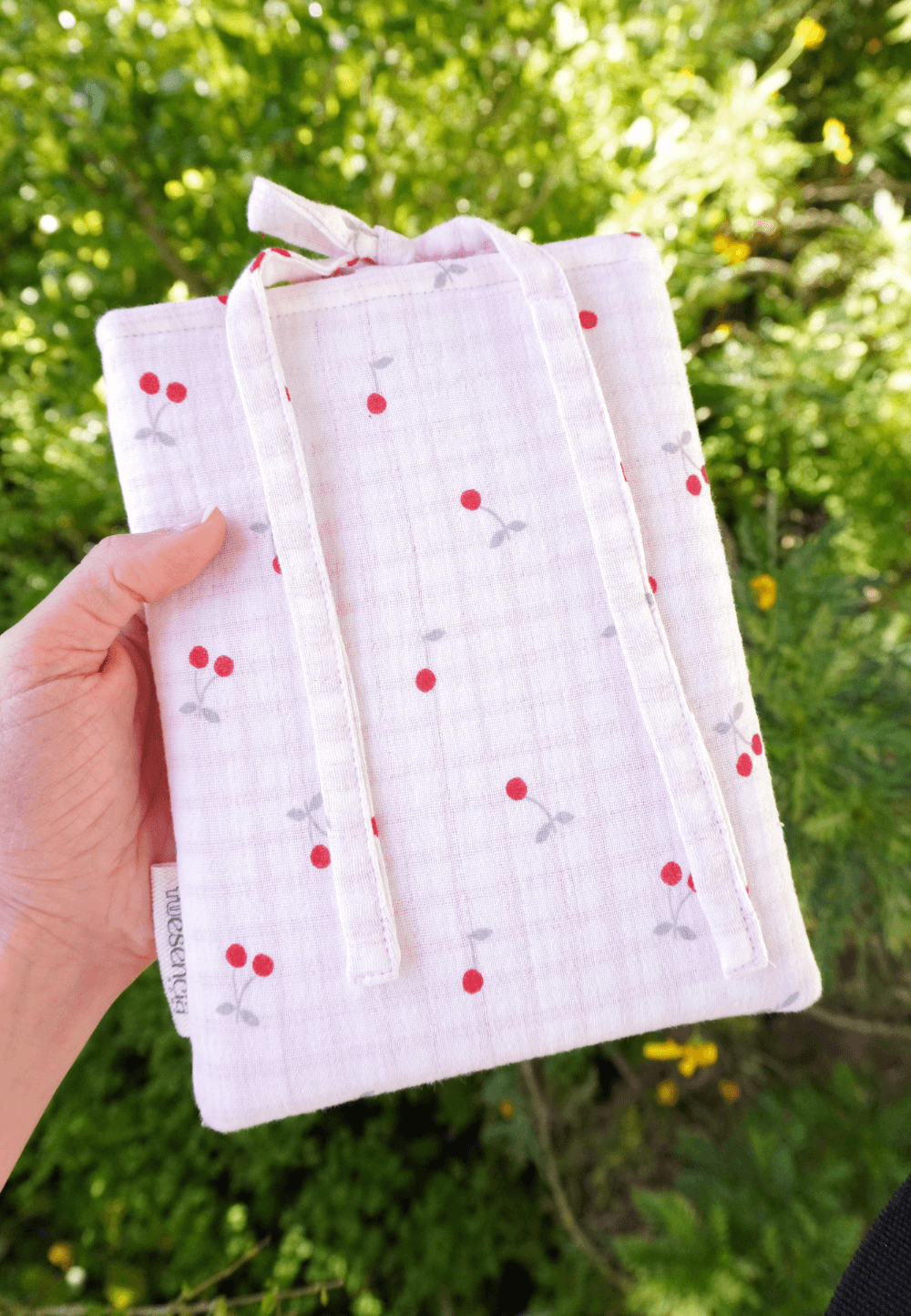 funda divertida y alegre para kindle hecha a mano