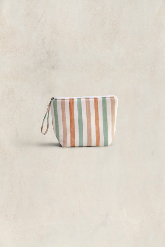 Neceser de bolso – Riviera Stripe – Práctico, bonito y suave