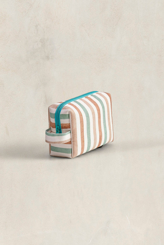 Neceser pequeño Riviera Stripe – Para tus esenciales diarios