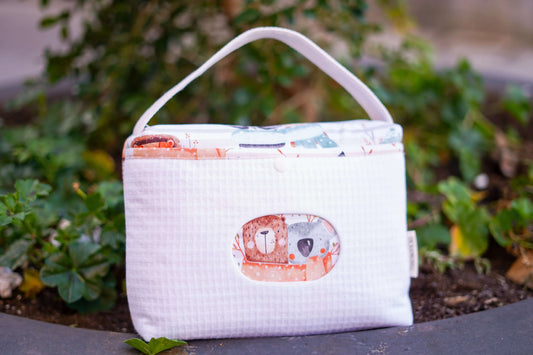 Panalera neceser de animalitos Tu esencia baby&home