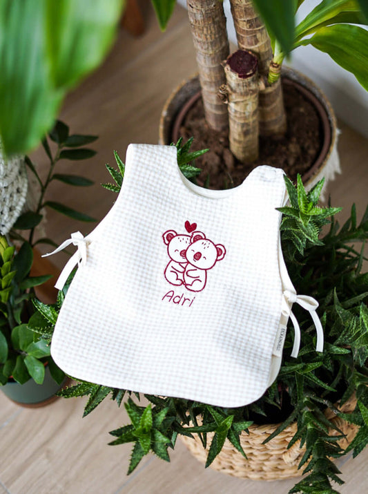 camiseta babero personalizado bebe koalas