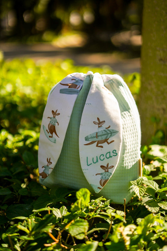 Bolsa de merienda Kangaroo Surf · Personalizada