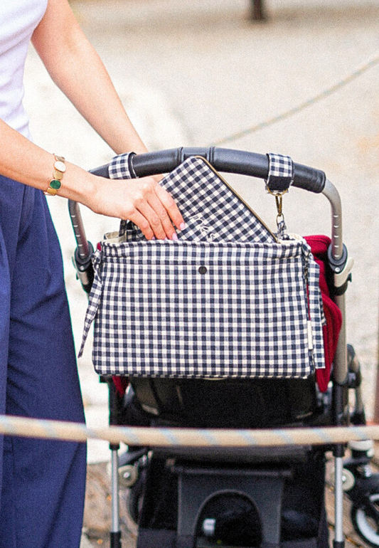 Bolso de carro compact Black Vichy