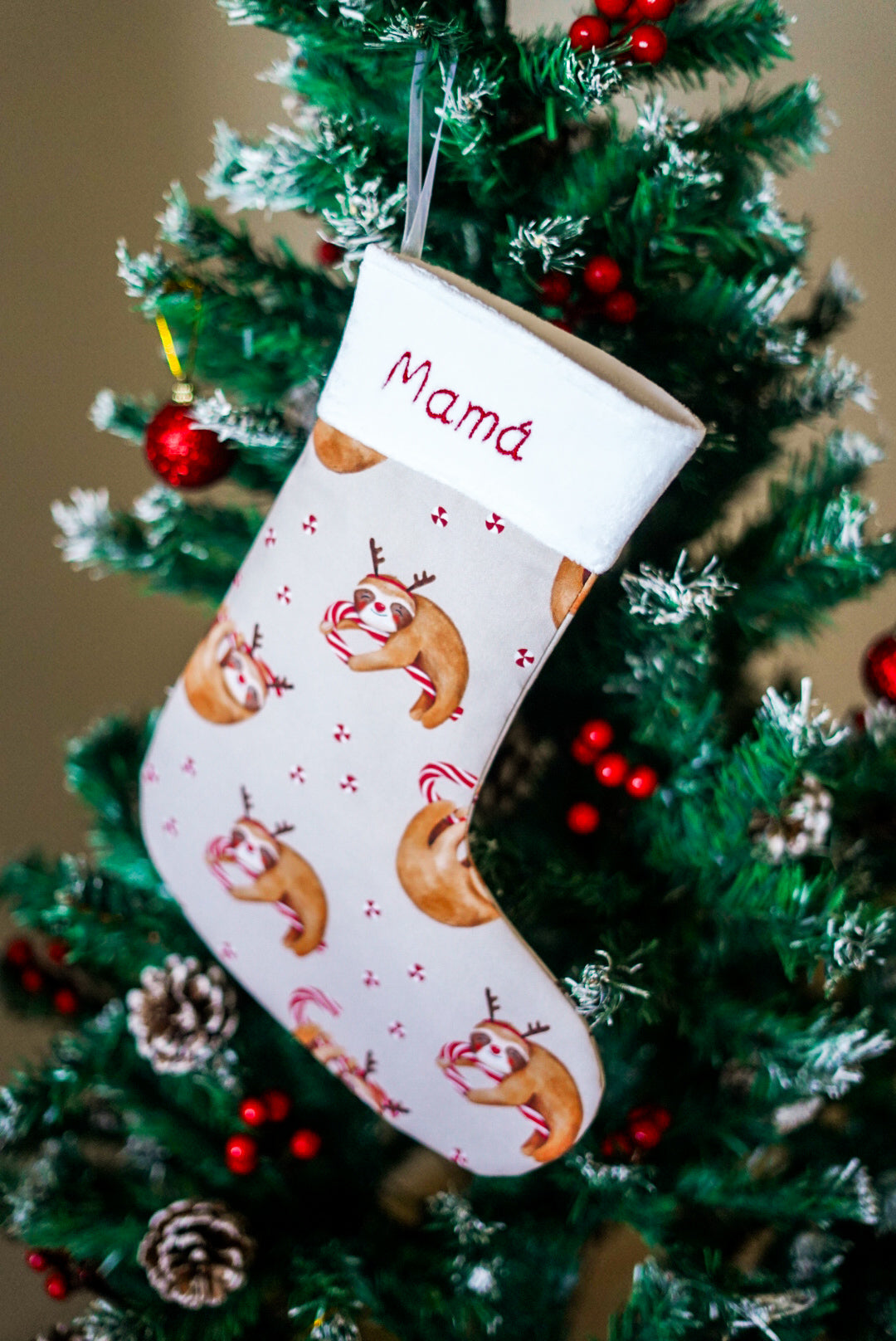 Calcetines de Navidad personalizados · Papá, mamá y peques