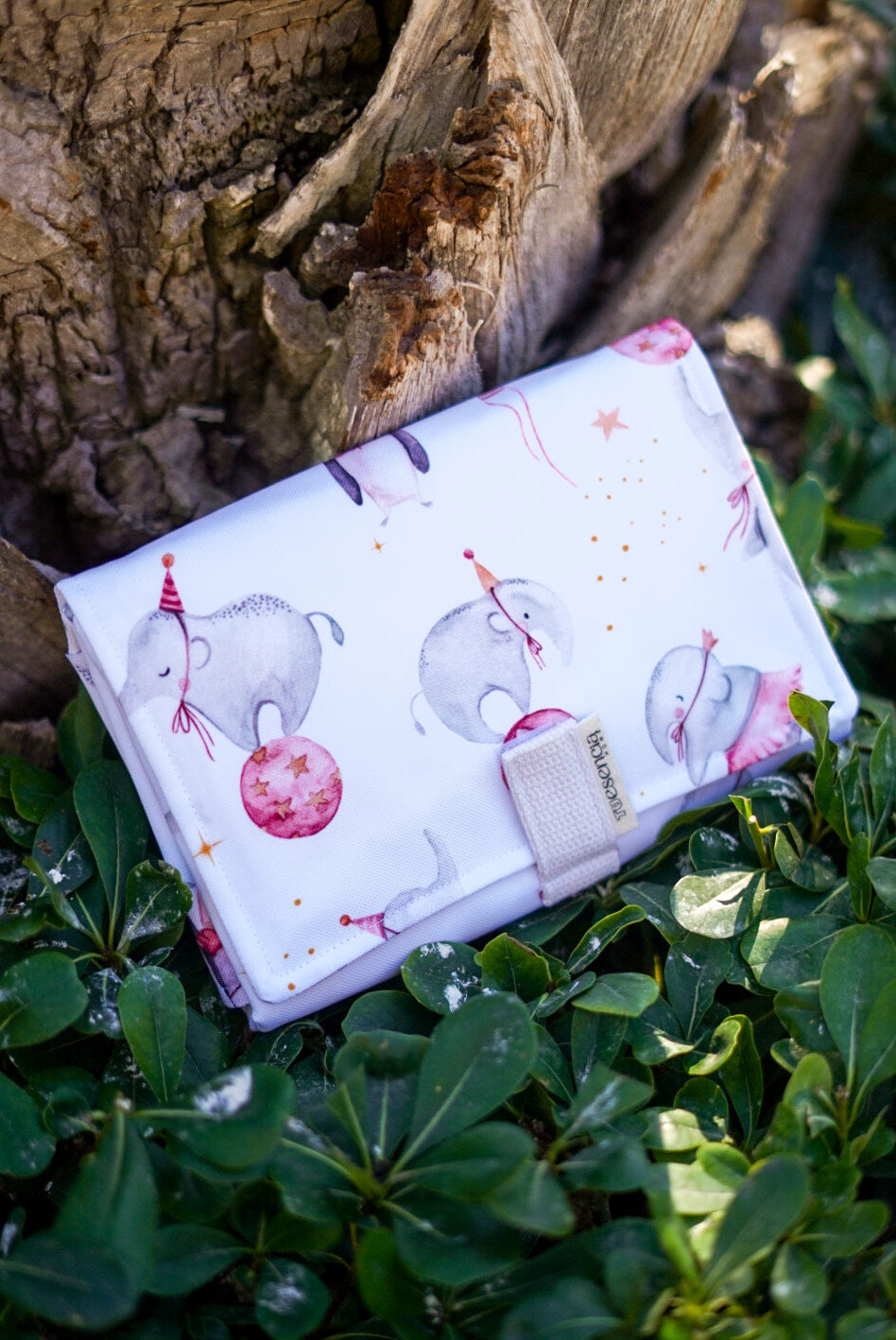 cambiador bebe elefantes pinguinos estrellas y lunas