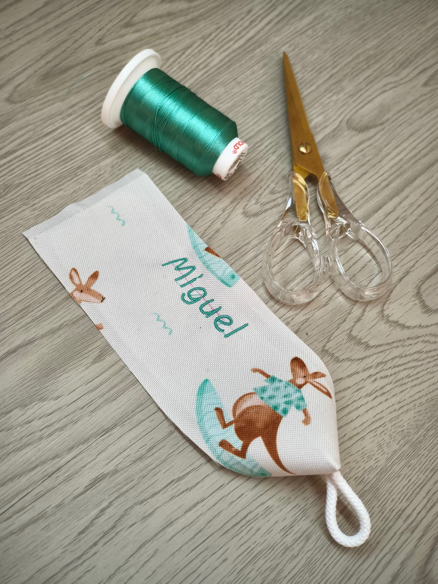 Chupetero Kangaroo Surf · Personalizado