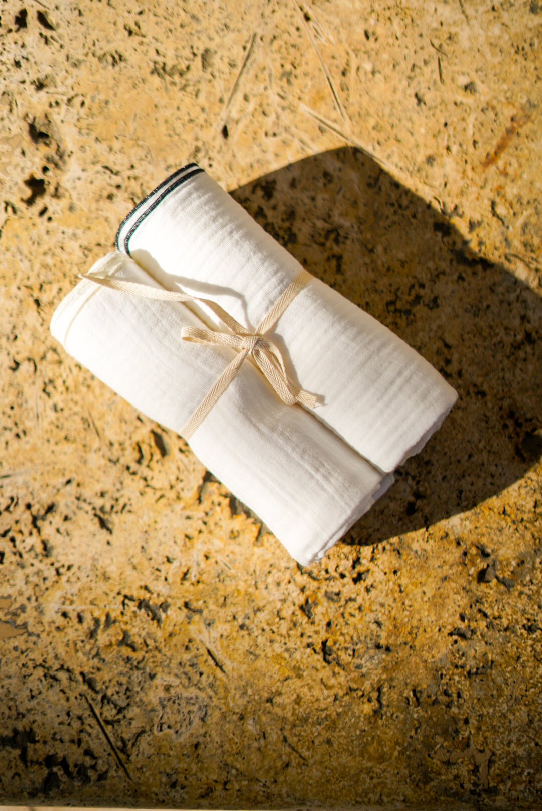 Pack 2 muselinas bebé Pure Atelier · Algodón orgánico