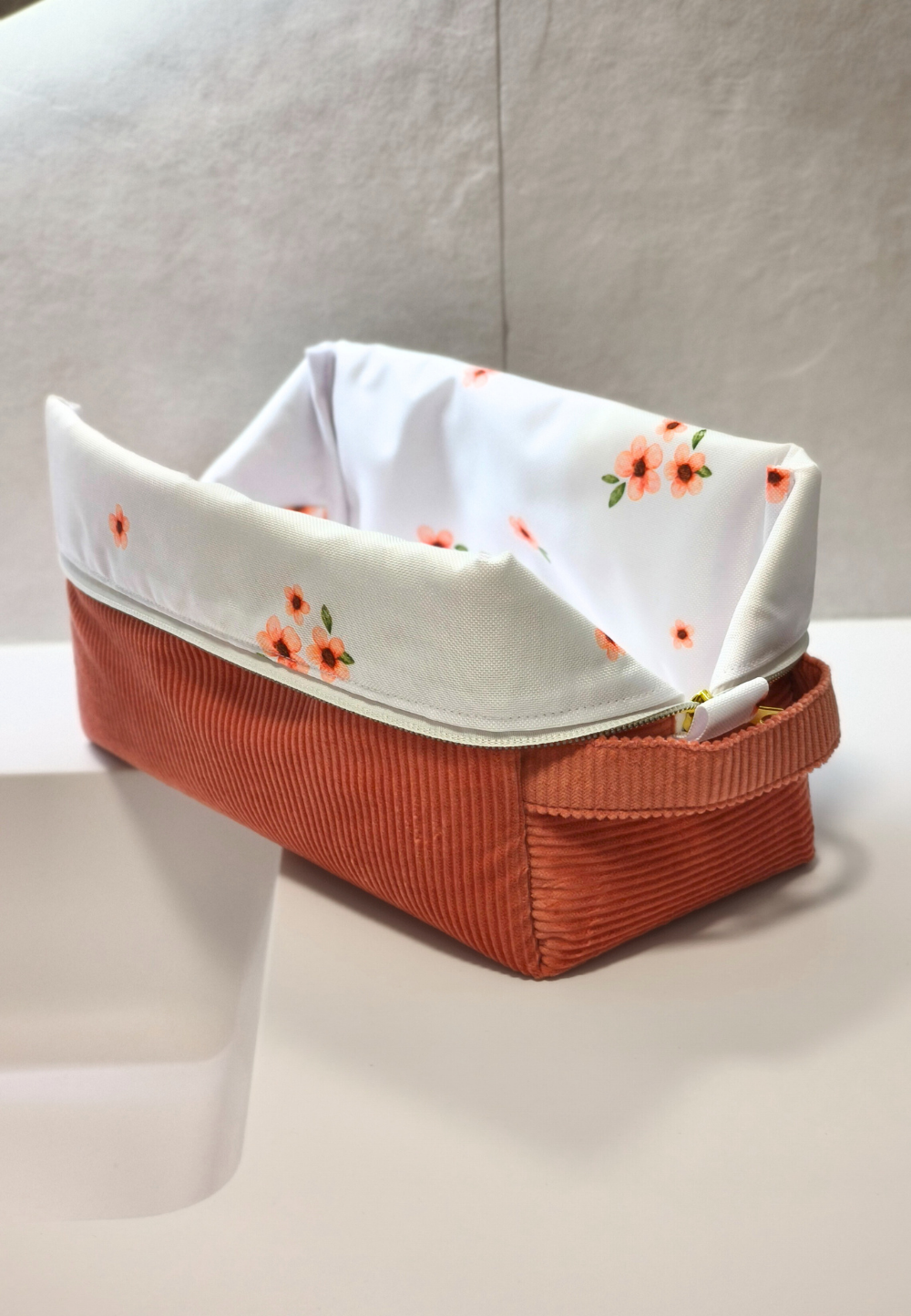 Neceser grande Clay Bloom · Viaje y Cosmética · Con asa