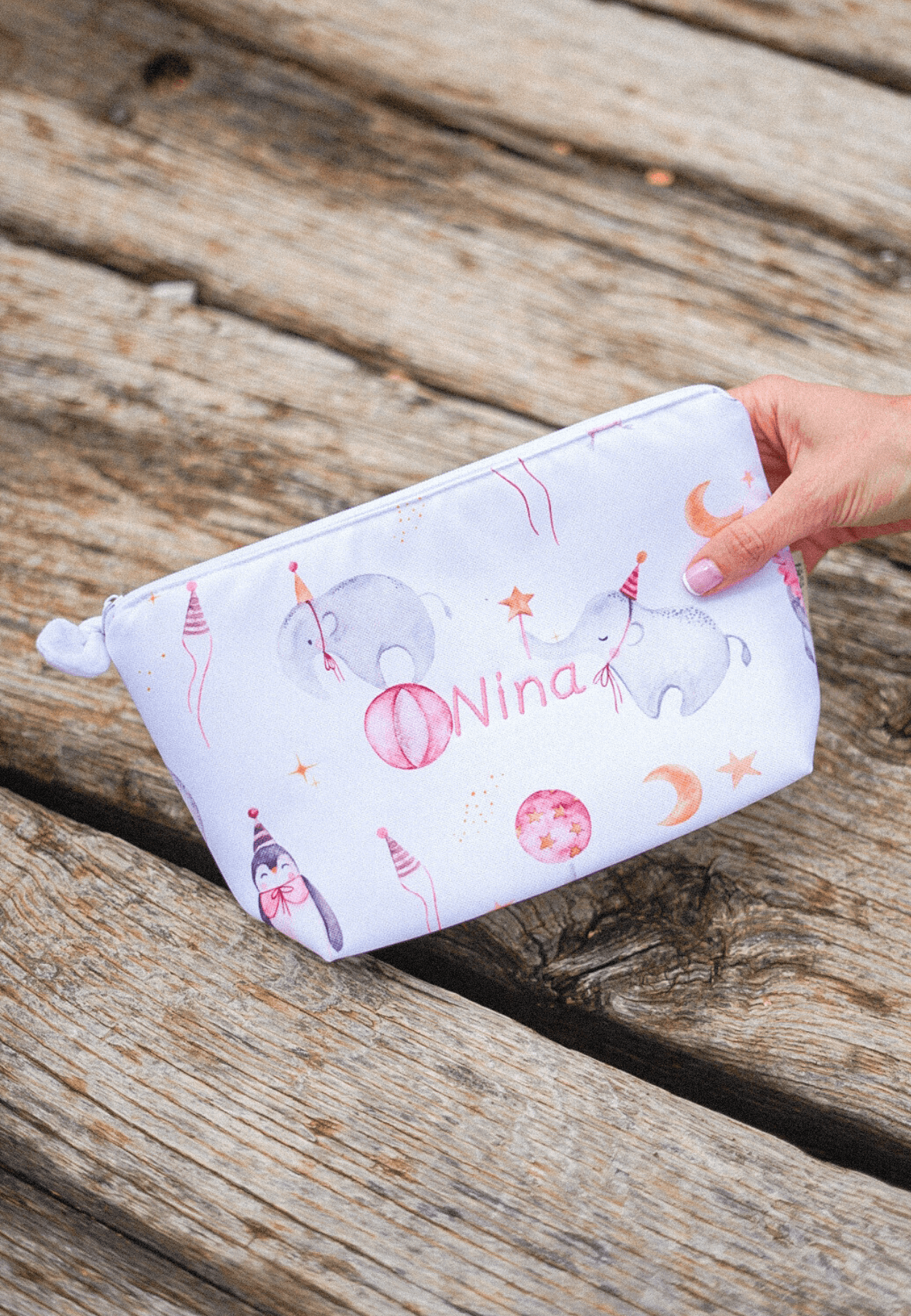 Neceser para niña y bebé Little Friends · Impermeable y personalizado