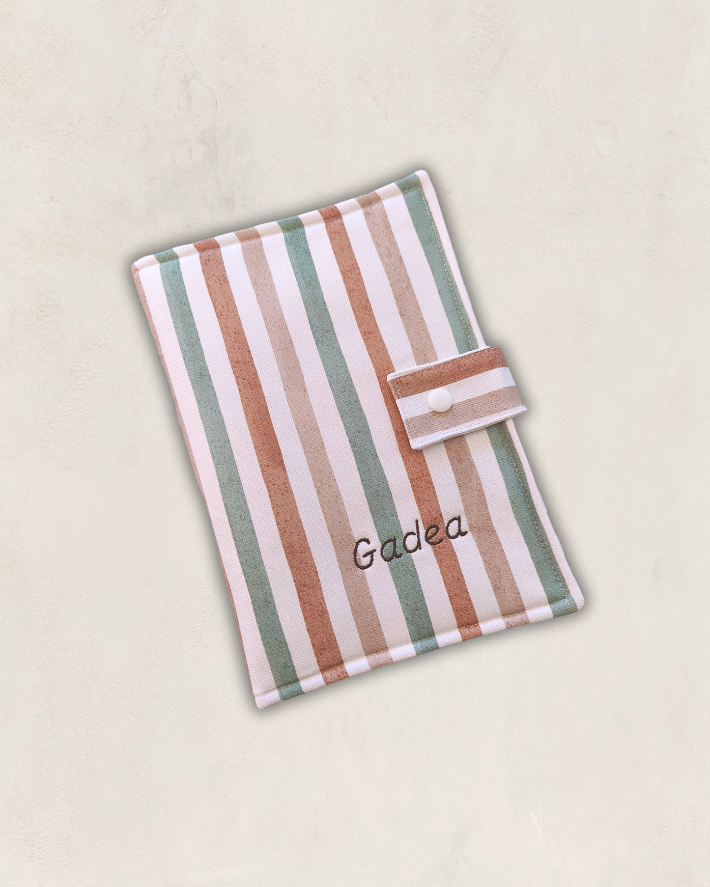 Portadocumentos Riviera Stripe · Personalizado e Impermeable