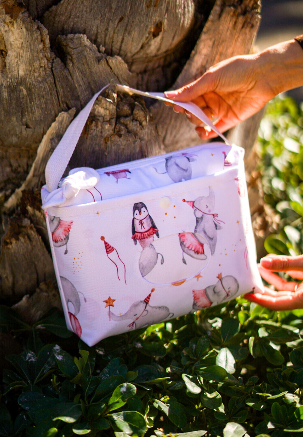 Pañalera Little Friends · Impermeable