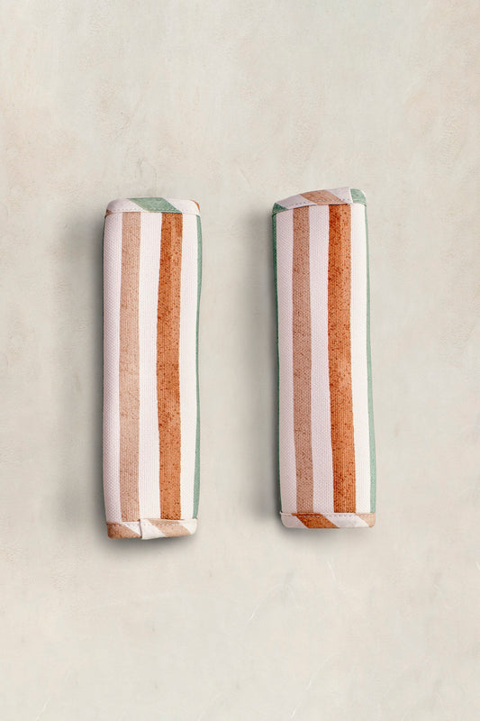 Protectores de arnés a juego – Riviera Stripe