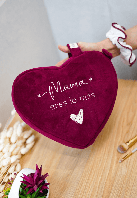 neceser terciopelo mamá eres lo más