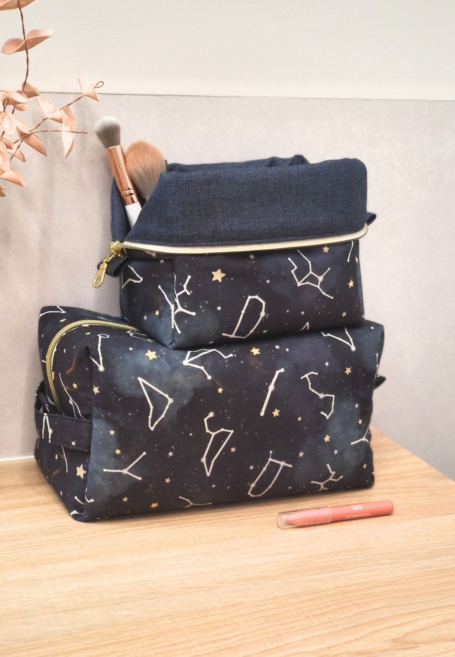 Set de Maquillaje Stellar Night · 3 Neceseres