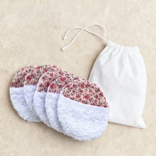Set de 5 Toallitas desmaquillantes Desire · Reutilizables