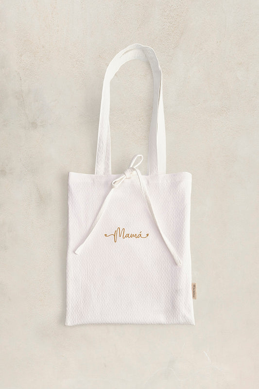Tote bag personalizada blanca Mamá | Regalo para mamás